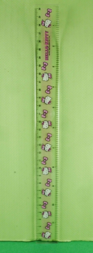 【震撼精品百貨】Hello Kitty 凱蒂貓~尺-蝴蝶結圖案