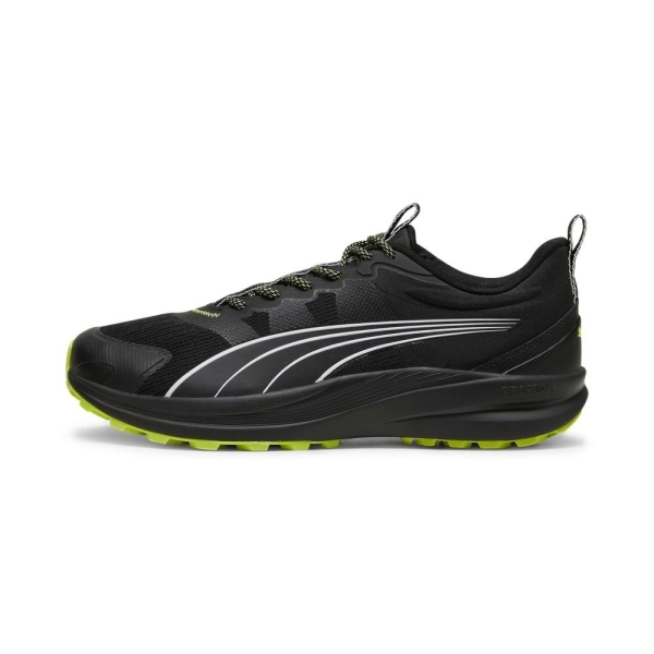 PUMA 慢跑鞋 REDEEM PRO TRAIL 黑螢光綠 戶外 越野鞋 男女 37877008