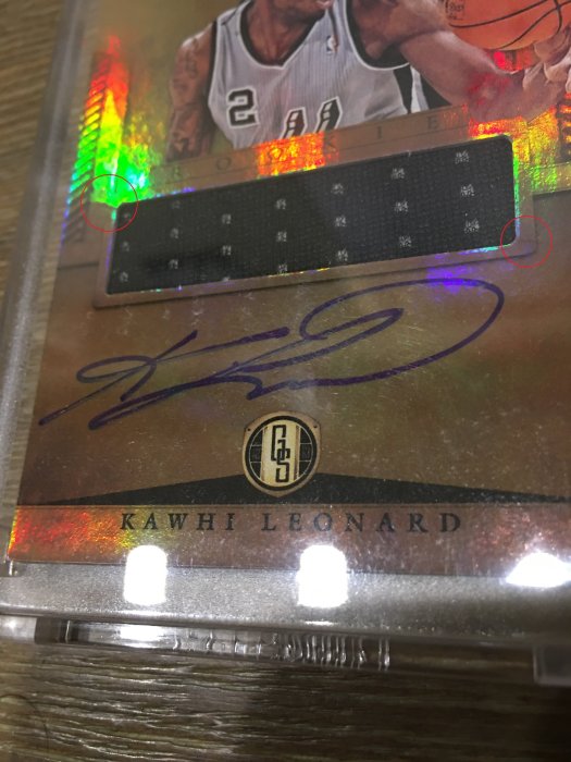 2012-13 Panini カワイ レナード ルーキー 直筆サインカード RC NBA】2012 -13 PANINI GOLD STANDARD Kawhi Leonard RC 新人球衣