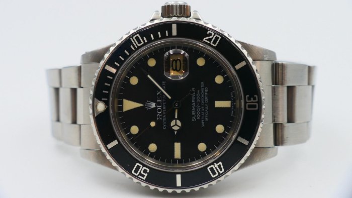 【美好時光】膏藥面黑水鬼1982年份ROLEX勞力士16800超美品 ( 1680 5513 16800 1665 參考）
