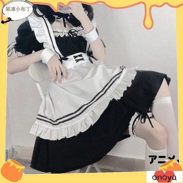 奇跡暖暖女僕裝cos可愛女傭女裝大佬連衣裙cosplay服 變裝 cos 偽娘 女裝大佬 男扮女裝-小野屋
