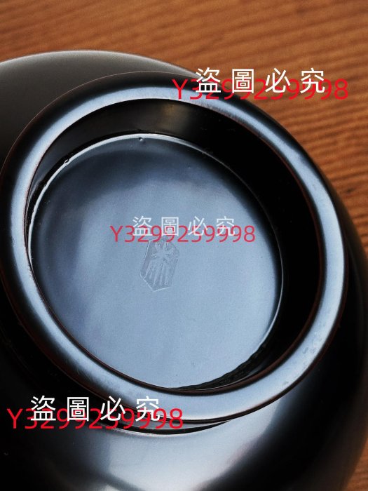 日本漆器作家｜山本英明面碗溜塗越前漆器木胎大漆産地：日本尺寸古董