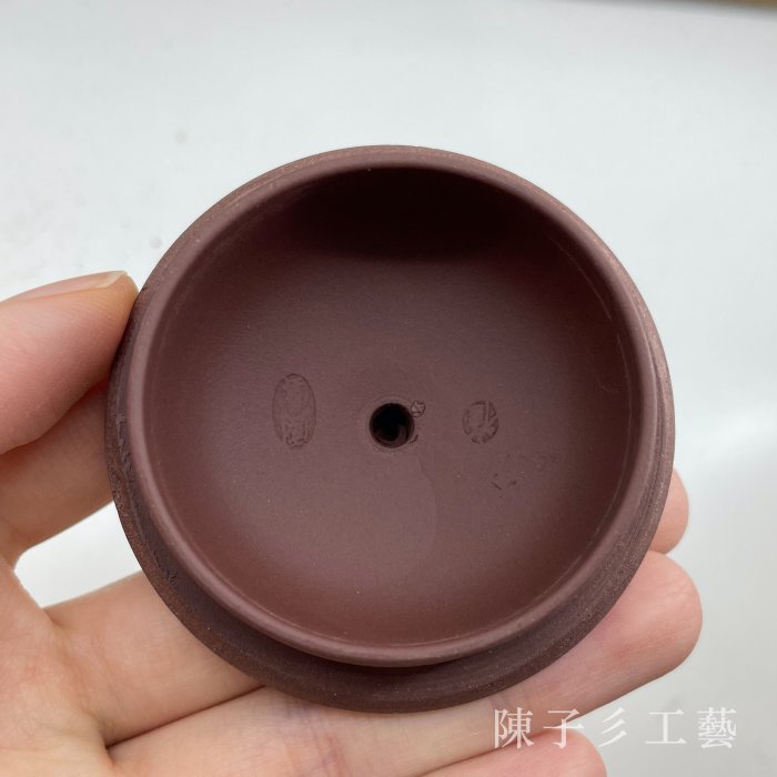 陳子彡】A2 [ 雀國雲現代紫泥砂7孔約400cc] 中國宜興紫砂壺有三天鑑賞