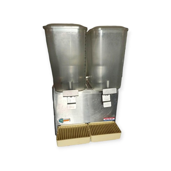 桃園國際二手貨中心---【老日光AD-25Y】 雙槽飲料機 果汁機 冷飲機 雙槽攪拌果汁機