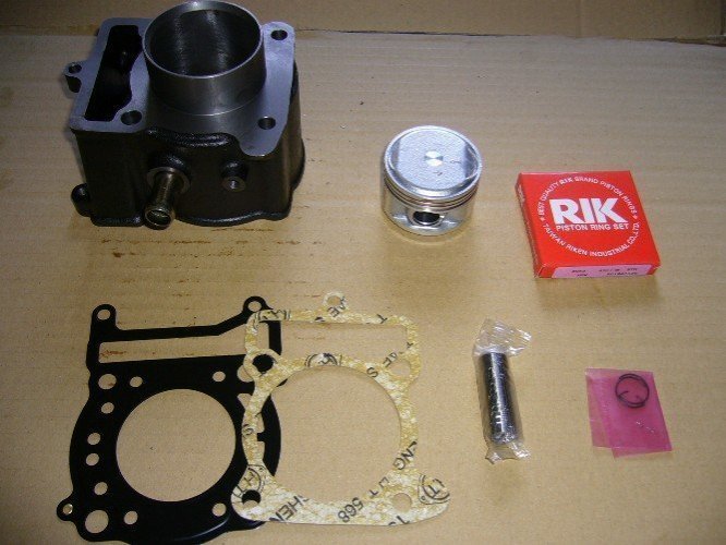 【 NEW汽缸.缸頭專賣】馬車 MAJESTY125 汽缸組-53.7MM