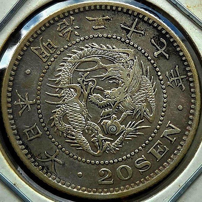 人気セール，SALE 貿易銀 明治10年 目方約27.2g 銀含有率