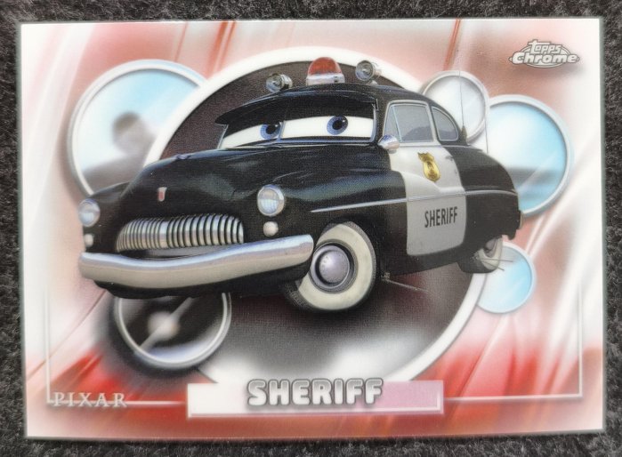 迪士尼皮克斯 《汽車總動員》（Cars） Sheriff 2026 Topps Chrome Disney #26