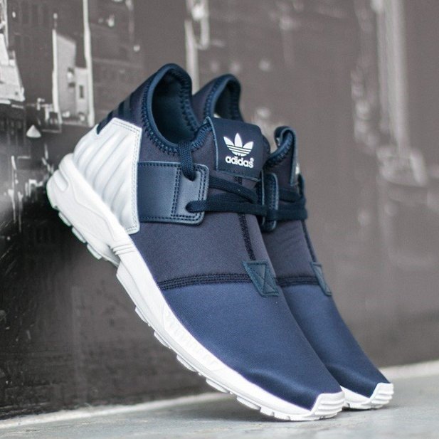 Adidas Originals Zx Flux Y3 全新adidas Originals ZX FLUX PLUS 藍白