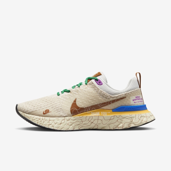 Nike R3000 Nike React Infinity Run FK 3 PRM 卡其色 男 慢跑鞋 運動 路跑 緩震 DZ3025-001 | 慢跑鞋 ...