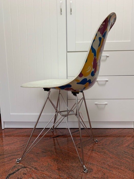 ♦︎⑤MODERNICA × BAPE CAMO SIDE CHAIR モダニカ MODERNICA × BAPE CAMO SIDE CHAIR green a bathing ape EAMES