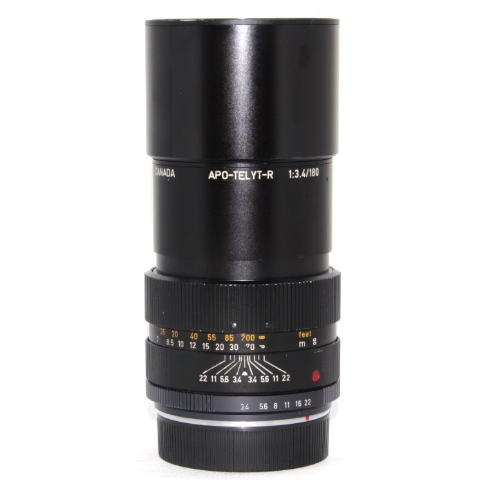 永佳懷舊』LEICA 萊卡APO-TELYT-R 180mm F3.4 no.2749013 ~中古品