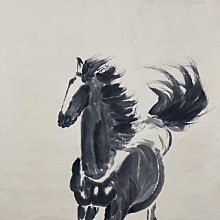 徐悲鴻駿馬畫四尺中堂畫純手繪畫畫工精細材質宣紙hj 實物拍攝一物一圖