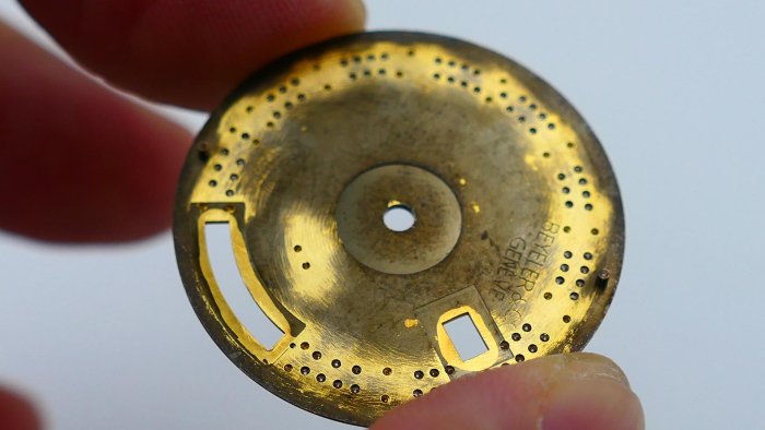 【單售面盤】無暇特殊面MA多層鑽灰色面！ROLEX勞力士原裝整片18K K金面盤！ （ 18038 18238 18048 18388...都可用）