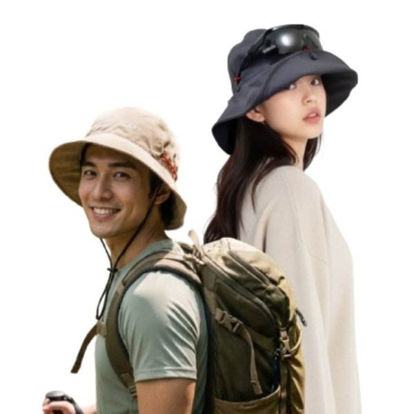 [西班牙MATT]AH-G35軍規GORE-TEX/PRO(24H)頂級防水30000mm多功能護頸百變防水漁夫帽/可掛墨鏡