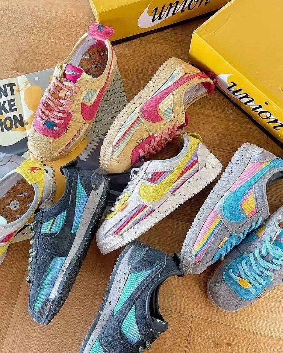 NIke Cortez 50週年 糖果 波點 阿甘休閑跑步鞋男女鞋 DR1413-100