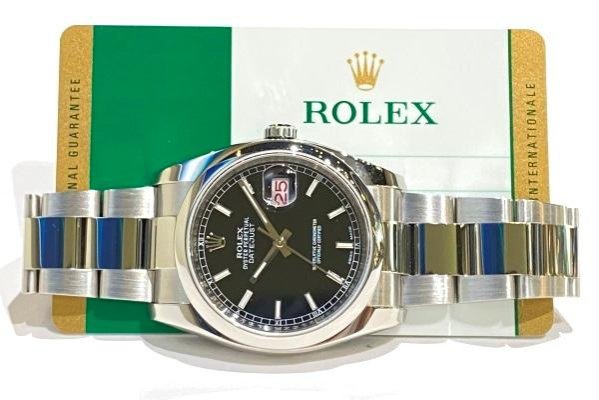 【伯恩鐘錶】Rolex 勞力士 116200 Datejust 蠔式恆動日誌型 黑色面盤 亂碼字頭 一手錶況佳 全套