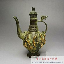 復古精雕鎏金八仙壺茶壺酒壺水壺擺件精工銅器收藏家居裝飾送禮首選