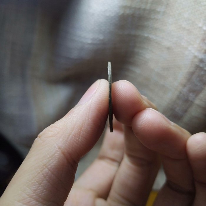 嚴選三國蜀漢直百五銖古錢幣，邊道細微不均勻，尺寸26.2mm重量3.64g