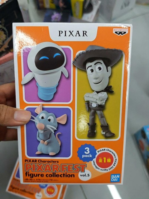 Bandai厳選Pixar FEST景品手辦，日版全新未拆封 皮克斯 PIXAR 手辦