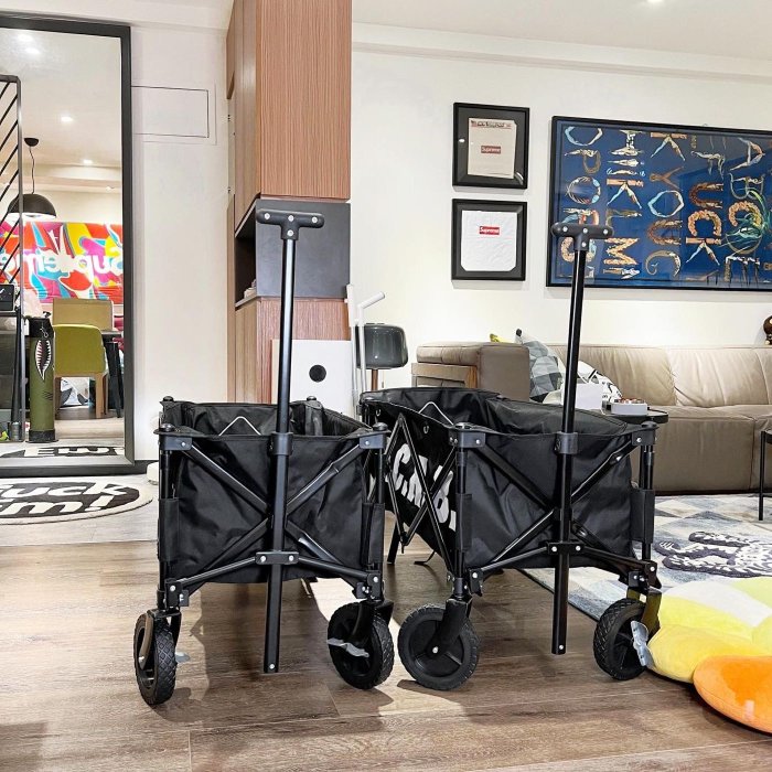 希望商店】F.C.R.B. FCRB FIELD CARRY CART 21AW 新款折疊拖車