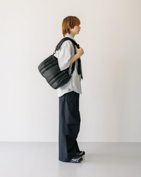 CLESSTE PADDED 2WAY BOSTON BAG 最安値 日貨代購CITY】2024AW CLESSTE PADDED 2WAY BOSTON BAG 側背包小包現貨