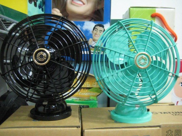 大同迷你黑色古董電扇-全新含盒 每個599元割愛
