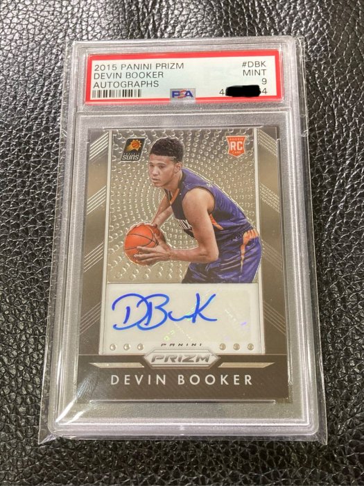 2015-16 Prizm Devin Booker 簽名PSA 9分| Yahoo拍賣