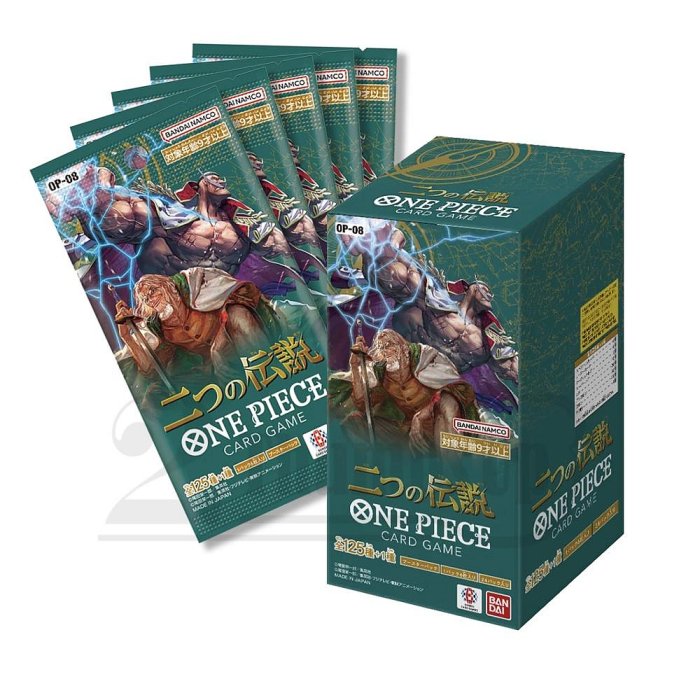 現貨】航海王OPCG ONE PIECE 卡牌第八彈補充包Two Legends OP-08 (OPCG