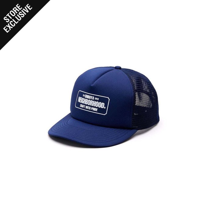 帽子 neighborhood mesh cap navy NEIGHBORHOOD MESH CAP-1 24ss メッシュキャップ - メルカリ