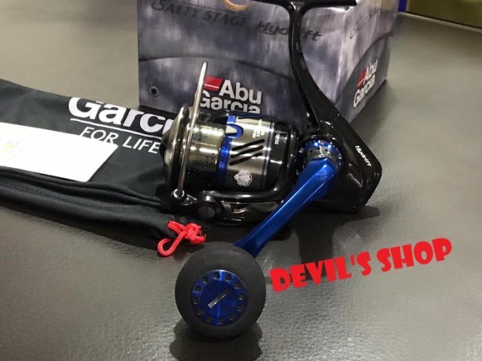 Abu Garcia Salty Stage Hydrift 5000 岸拋釣斑船磯鐵板捲線器特價