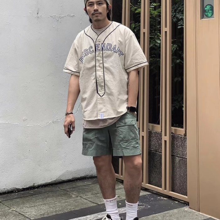 希望商店】DESCENDANT BLEEK B.B SS SHIRT 20SS 刺繡短袖棒球衫| Yahoo拍賣