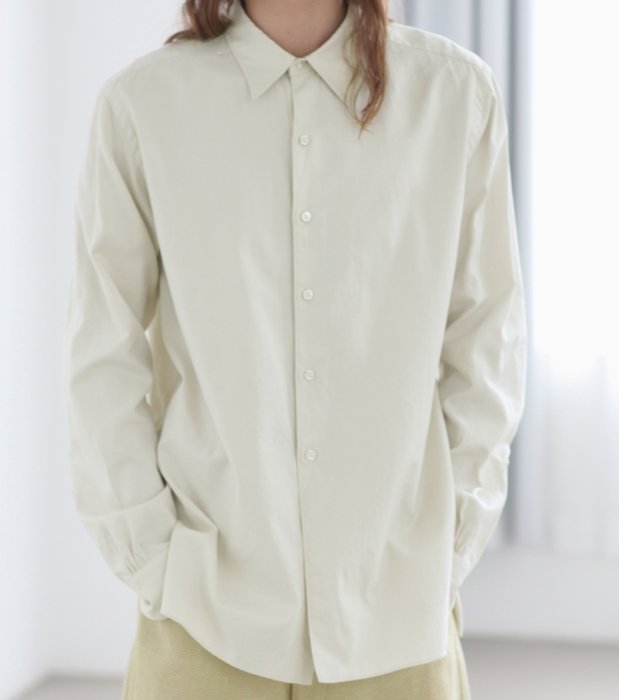 21SS AURALEE FINX SHUTTLE OX SHIRTS IVORY 4號| Yahoo拍賣