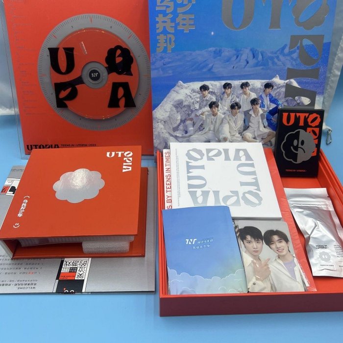 TNT時代少年團專輯二專小卡實體專輯烏托邦少年三時有聲已拆已綁| Yahoo拍賣