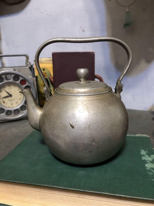 錫器　茶壺 顏正和潮汕手工錫茶盤圓形壺承茶船功夫茶具– 嵐雲茶業