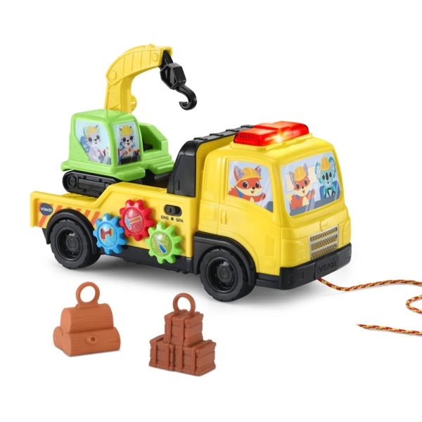 Vtech 雙語互動學習建築工程車