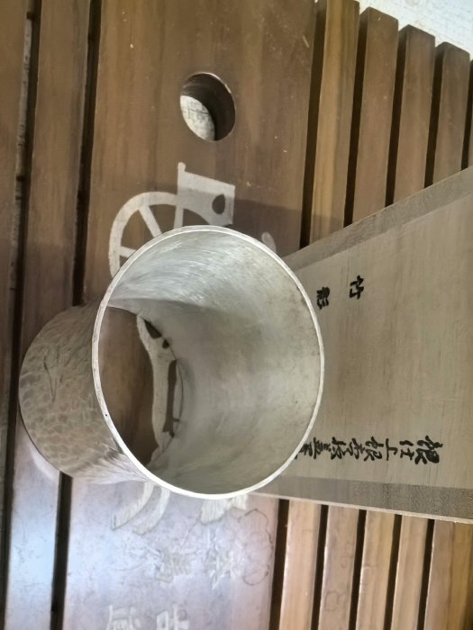 日本精品竹影堂精制銀仕上銀杏紋蓋置一個年線物全品相| Yahoo拍賣