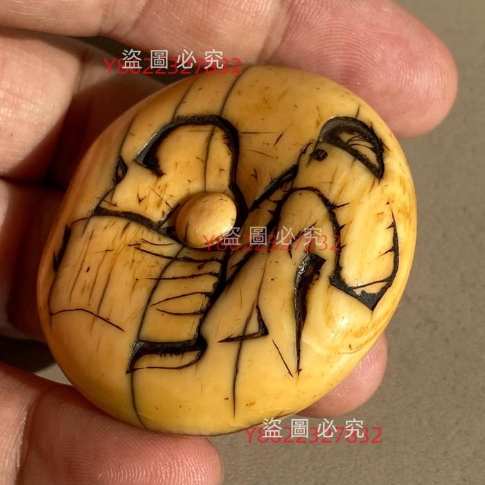 饅頭 根付 時代あり おかめ 雕日本根付饅頭根付江戶時代根付，漿油潤