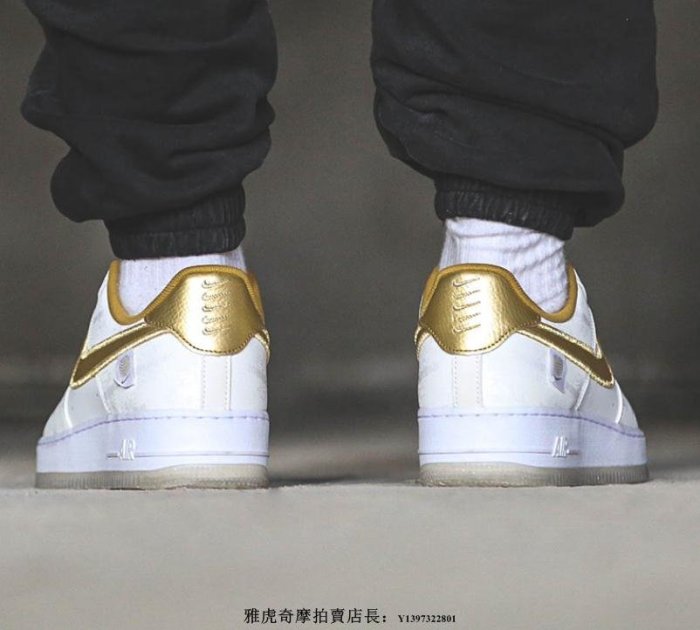 Gold Nike Air Force 170 Nike Air Force Low 'Supreme Gold Medal