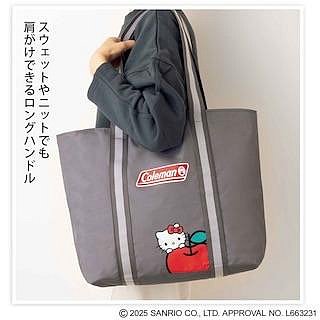 ＊日式雜貨館＊日本限定 三麗鷗kitty 聯名 Coleman 托特包 圓桶包 史努比口金包 大口金包 購物袋 斜背包 肩背包 現貨
