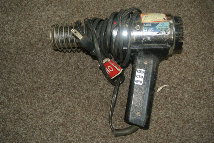 中古 SURE PJ-206A1 熱風槍 專業多功能熱風筒