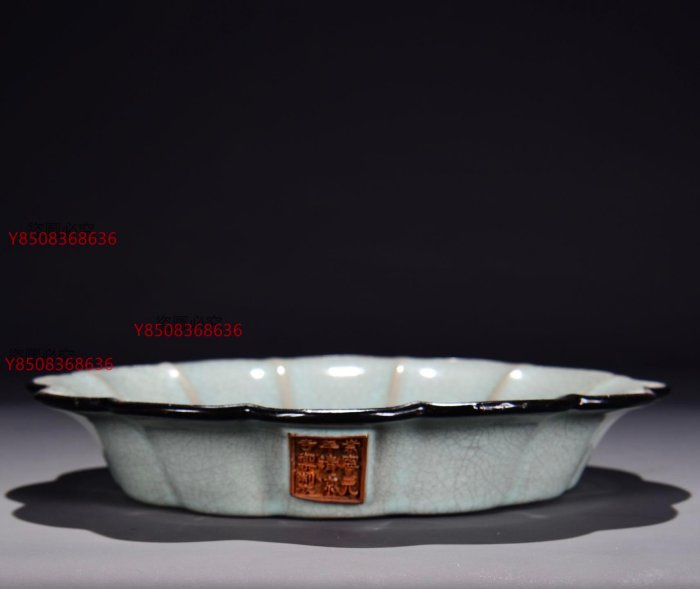 宋 汝窯 清凉寺 氷裂釉 花口皿 汝窑为魁：宝丰清凉寺汝官窑遗址出土文物展-深度阅读-