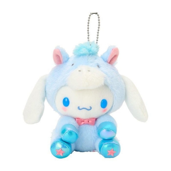【震撼精品百貨】大耳狗 Cinnamoroll 日本SANRIO三麗鷗 大耳狗絨毛玩偶吊飾-馬年*22220