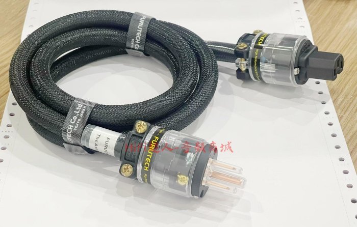 日本古河FURUTECH The Astoria電源線1.5米超值版非鍍膜FI-11M插頭獨立