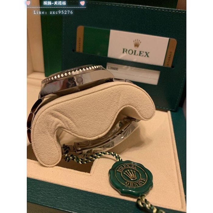 Rolex 勞力士 126600 Mk2 海使 單紅 皇冠版腕錶