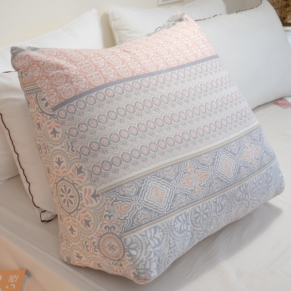 棉床本舖 純棉-人體工學設計三角抬腿枕(多款任選) 台灣製 美腿神器 追劇必備