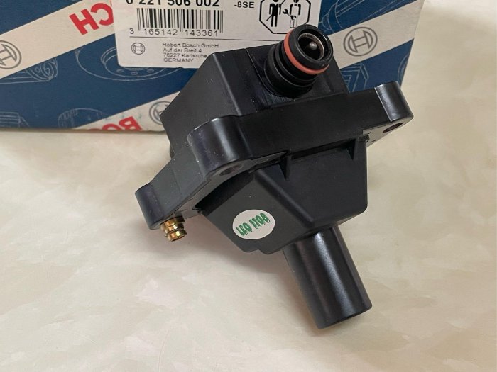 賓士w202/w203/w210/M104/w221 506 002 火星塞考耳考爾爾接頭 火花放大器c230 k高壓線圈 點火線圈 德國製BOSCH