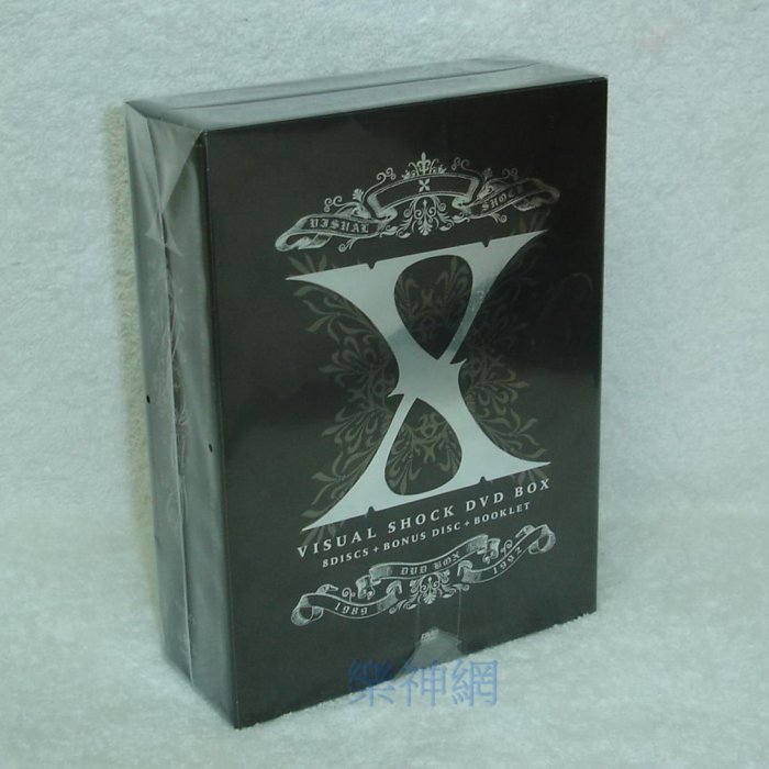 X JAPAN X Visual Shock DVD Box 1989-1992 日版初回限定9 DVD+Booklet