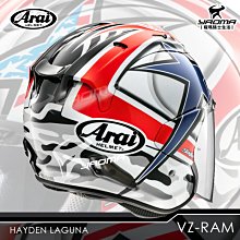 Arai安全帽VZ-RAM HAYDEN LAGUNA 海登Nicky 肯塔基小子進口帽復刻耀瑪