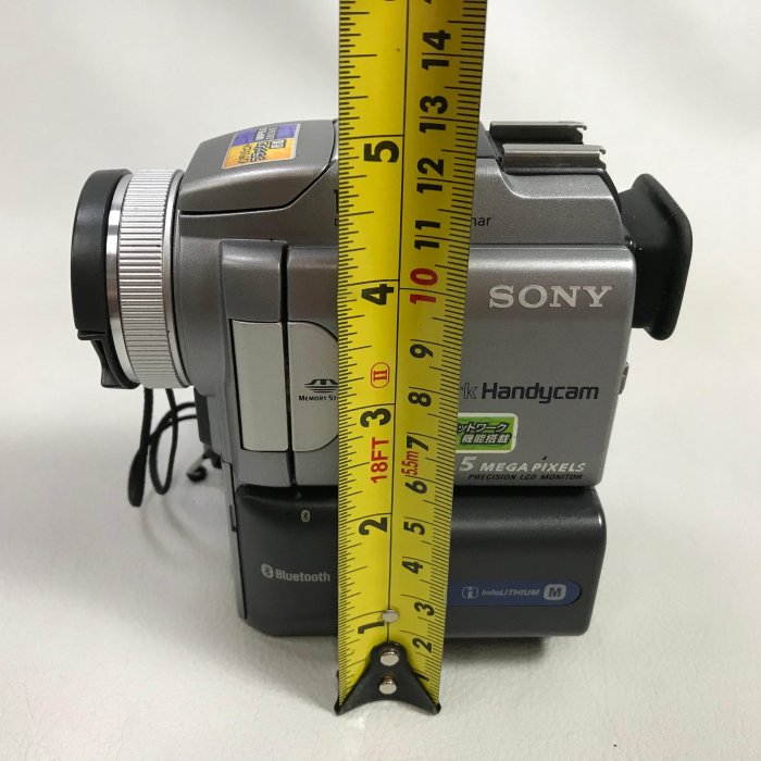 藏舊尋寶屋】老日本早期Sony DCR-PC120 數位攝影機MINI DV 附電池卡帶