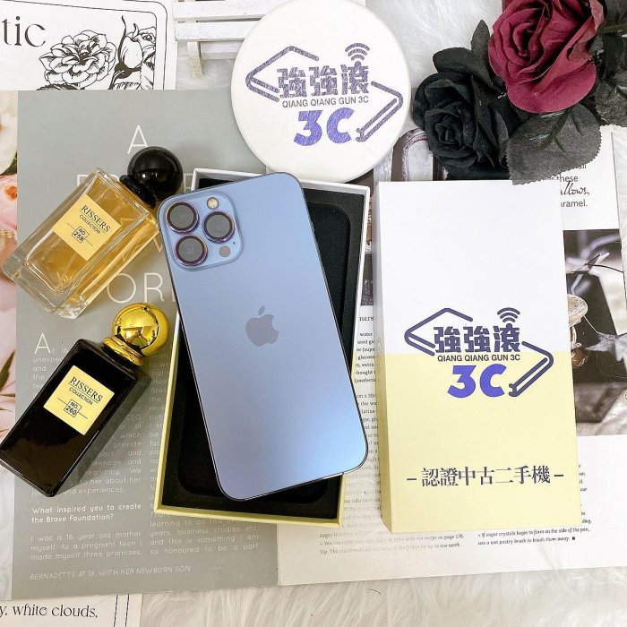 佳里-二手 iPhone13 Pro Max 128G 藍色 #74670（店家保固365天）